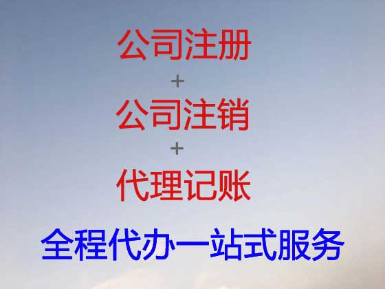 南平公司个体工商户注册变更注销